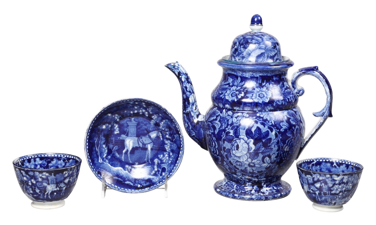 Staffordshire blue transfer