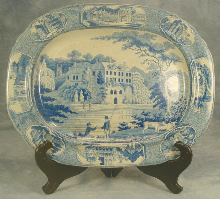 Staffordshire blue transfer