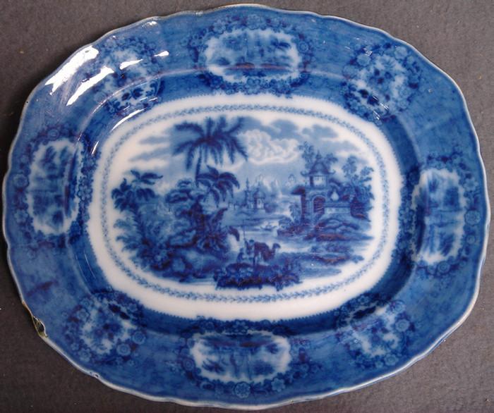 Staffordshire blue transfer