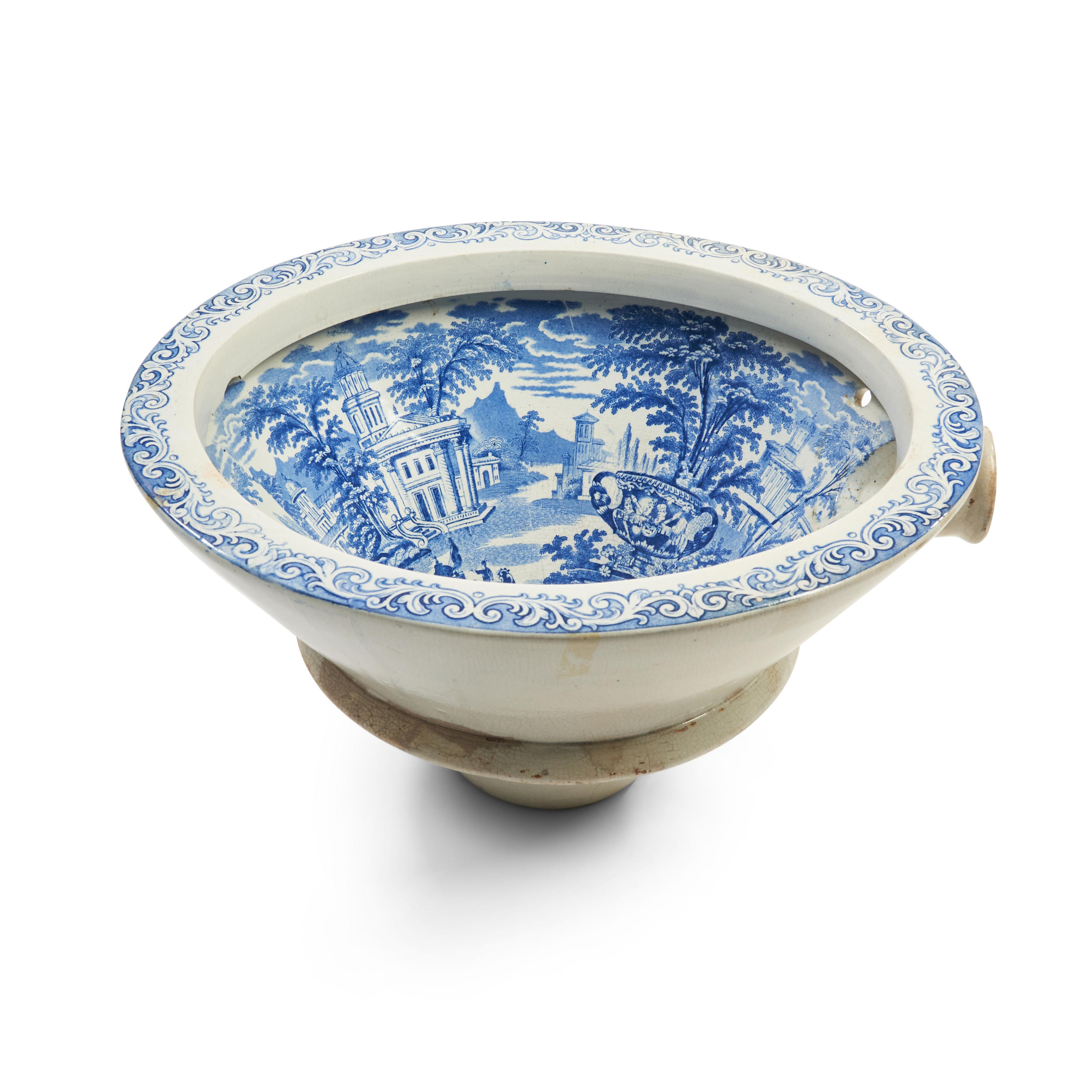 STAFFORDSHIRE BLUE TRANSFER PRINTED