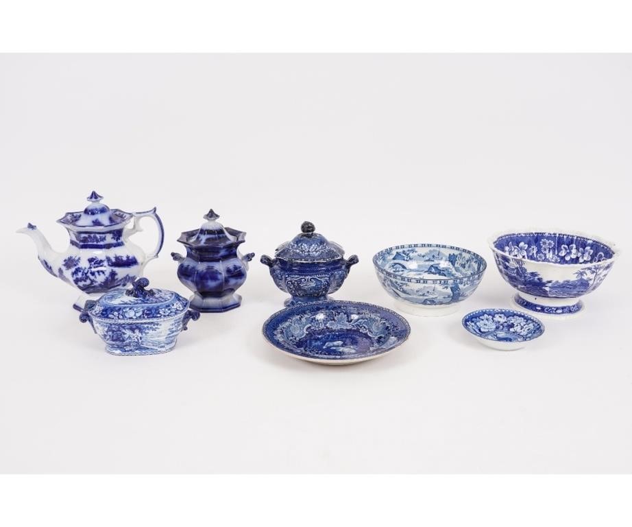 Staffordshire blue transfer