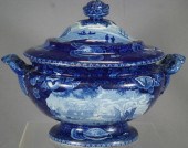 Staffordshire blue transfer tu