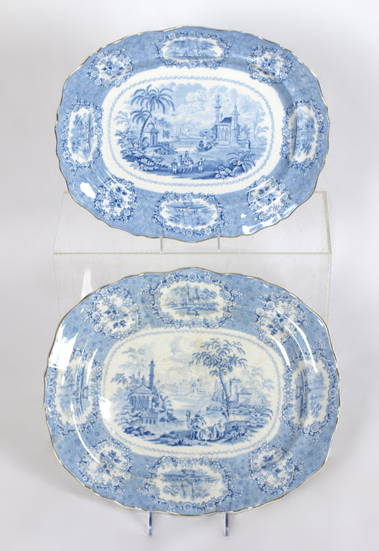STAFFORDSHIRE BLUE TRANSFERWARE