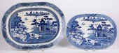 STAFFORDSHIRE BLUE WILLOW PLAT
