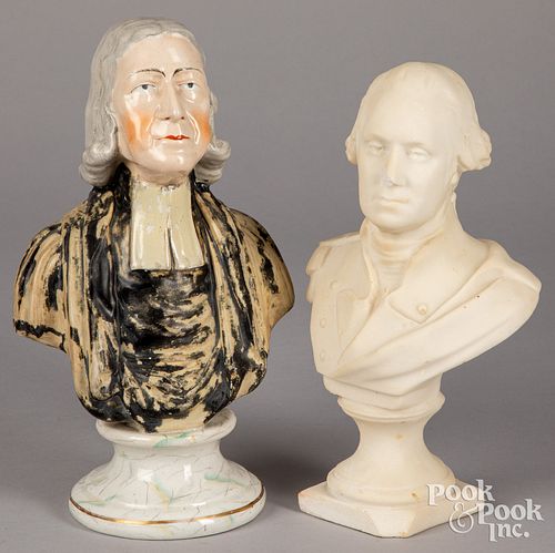 STAFFORDSHIRE BUST OF JOHN