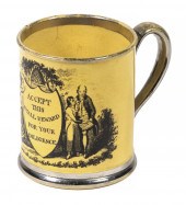 STAFFORDSHIRE CANARY YELLOW &