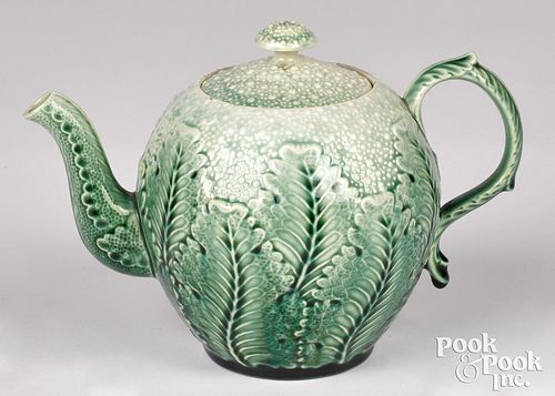 STAFFORDSHIRE CAULIFLOWER TEAPOT,