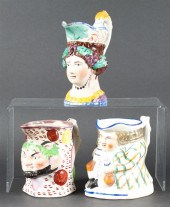 Staffordshire character jug of