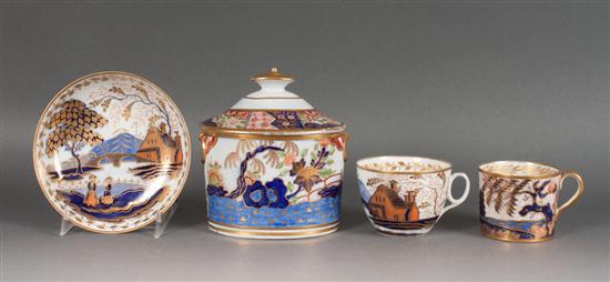 Staffordshire china cup and