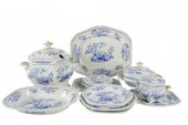 STAFFORDSHIRE CHINA DINNER SER