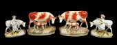 Staffordshire cow and calf fig
