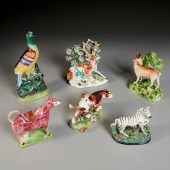 STAFFORDSHIRE & DERBY ANIMALS,
