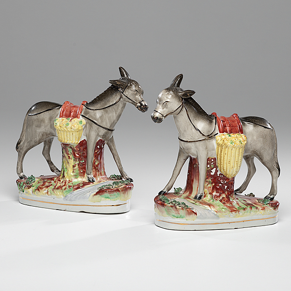 Staffordshire Donkeys English