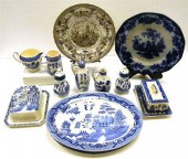 Staffordshire  eleven items of
