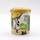 STAFFORDSHIRE ENAMELS TRINKET