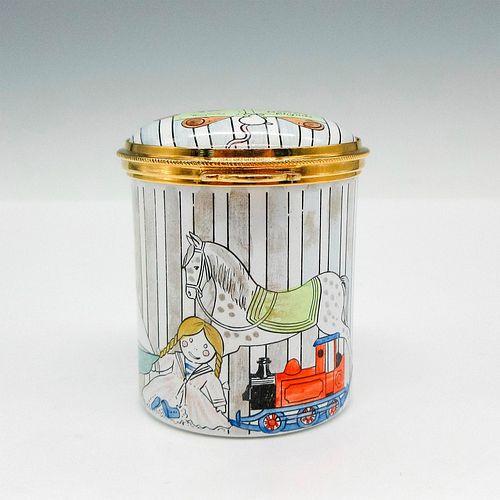 STAFFORDSHIRE ENAMELS TRINKET