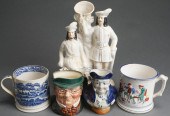 STAFFORDSHIRE FIGURAL SPILL VA
