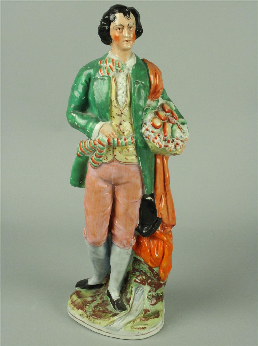 STAFFORDSHIRE FIGURE OF A GENTLEMAN