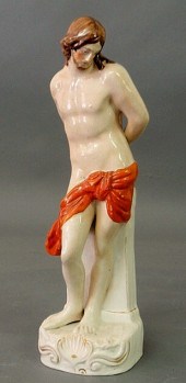Staffordshire figure of Jesus