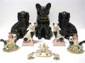 Staffordshire figures: small 2