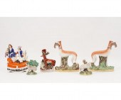 Staffordshire figurines to inc