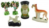 STAFFORDSHIRE: FIVE PIECES, EN