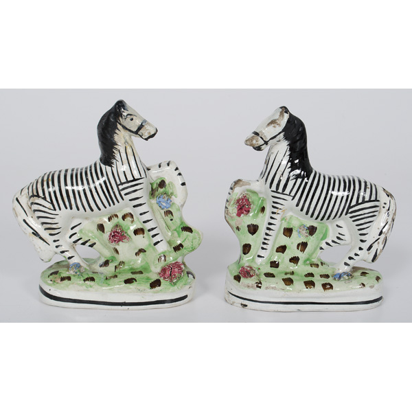 Staffordshire Flat-Back Zebras
