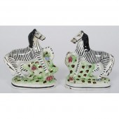Staffordshire Flat-Back Zebras