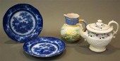 STAFFORDSHIRE FLORAL DECORATED