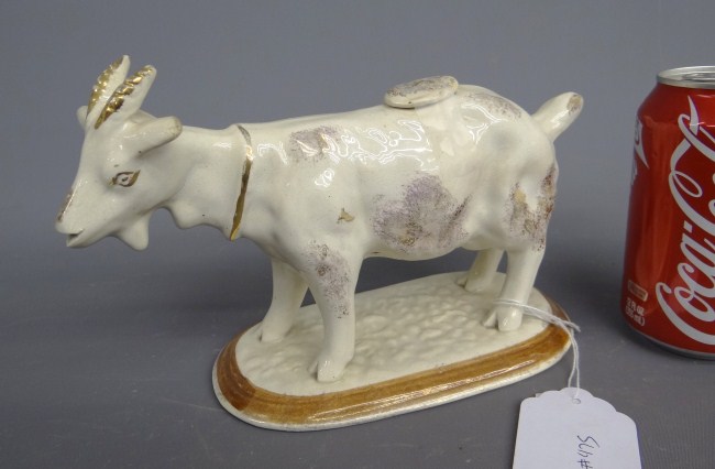 Staffordshire goat creamer. 9''
