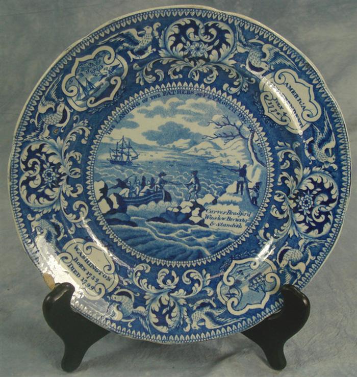 Staffordshire historical blue