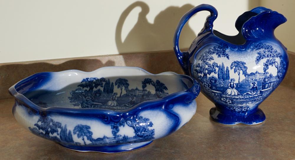 STAFFORDSHIRE IRONSTONE CHINA 'FLOW