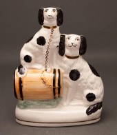 Staffordshire molded earthenwa