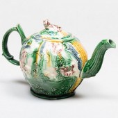 STAFFORDSHIRE MOLDED POTTERY T