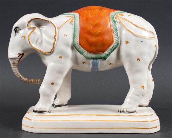 Staffordshire painted earthenware