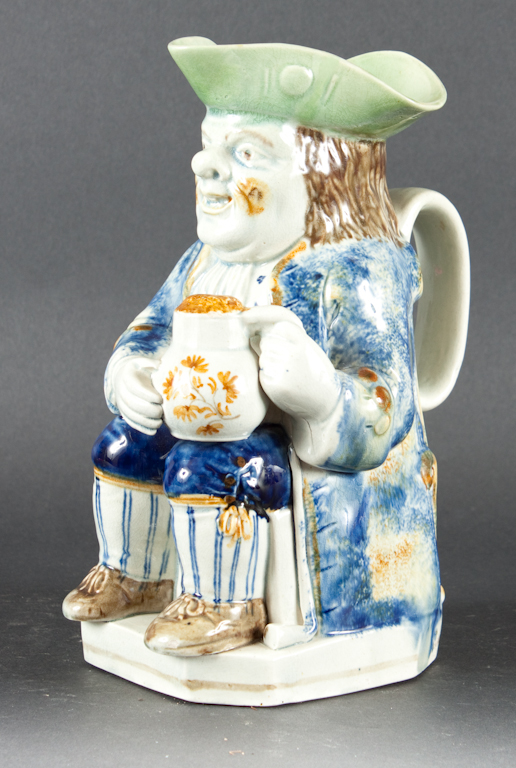 Staffordshire painted pearlware