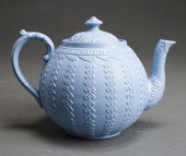 STAFFORDSHIRE PALE BLUE, SALT-