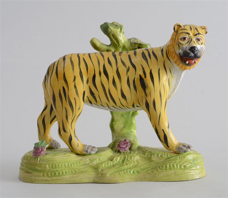 STAFFORDSHIRE PEARLWARE FIGURE OF A