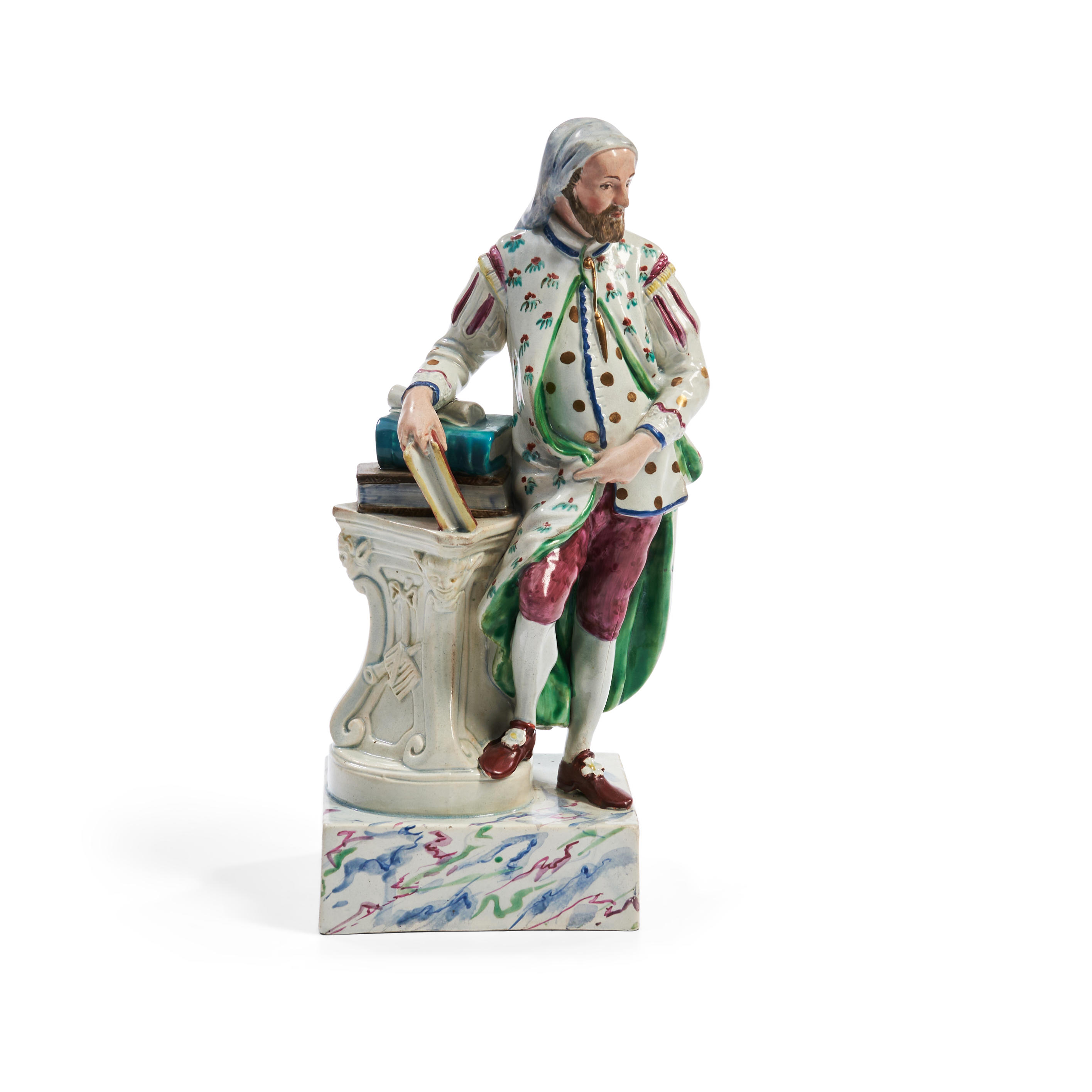 STAFFORDSHIRE PEARLWARE FIGURE OF
