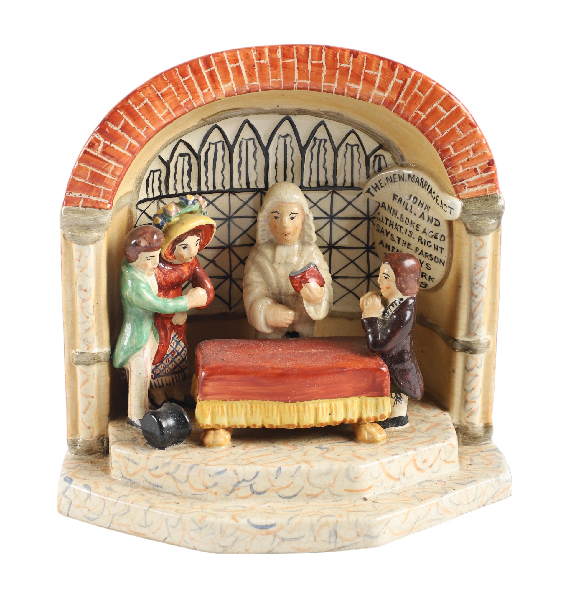 Staffordshire pearlware figurine,
