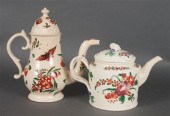 Staffordshire polychrome cream