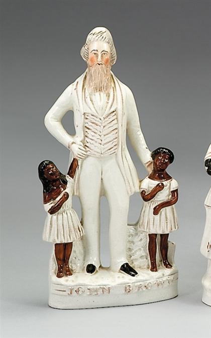 Staffordshire polychromed figural