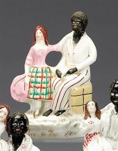     	Staffordshire polychromed
