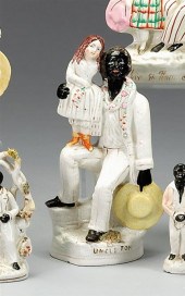     	Staffordshire polychromed