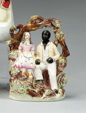     	Staffordshire polychromed