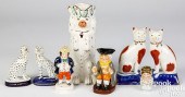 STAFFORDSHIRE PORCELAIN FIGURE