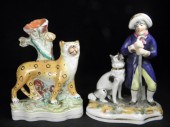 Staffordshire porcelain figuri