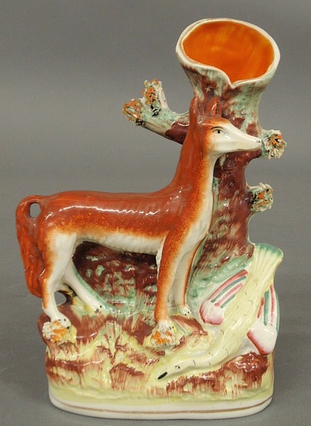 Staffordshire porcelain spill