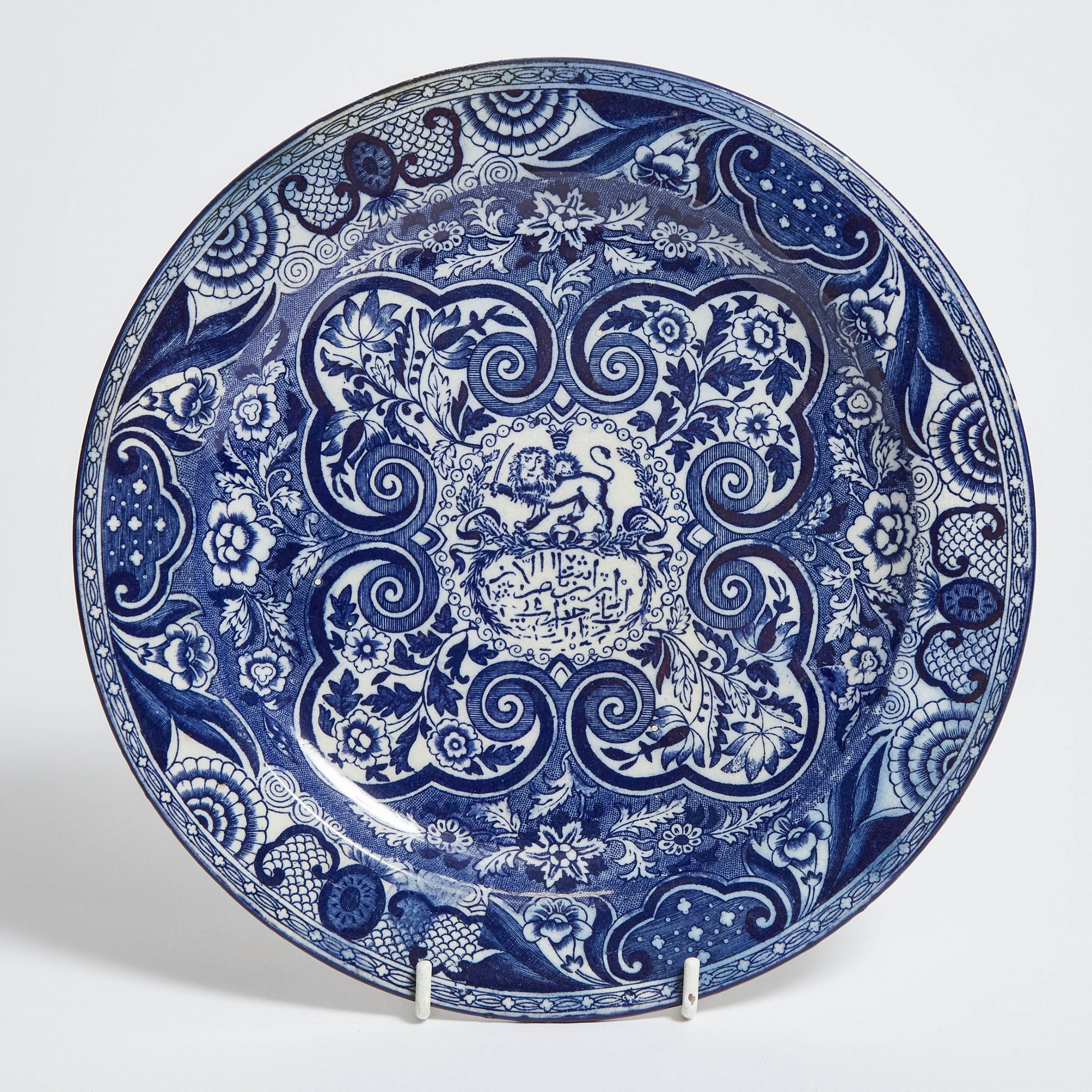 Staffordshire Pottery Blue and