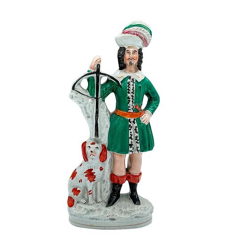 STAFFORDSHIRE POTTERY FIGURINE,
